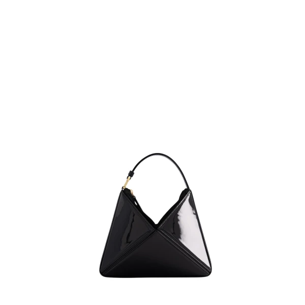 Mini Flex Bag - Patent Black Mini Bags