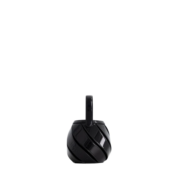 Mini Helix - Patent Black Mini Bags