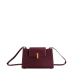 Mini Isla - Chèvre Bordeaux Mini Bags