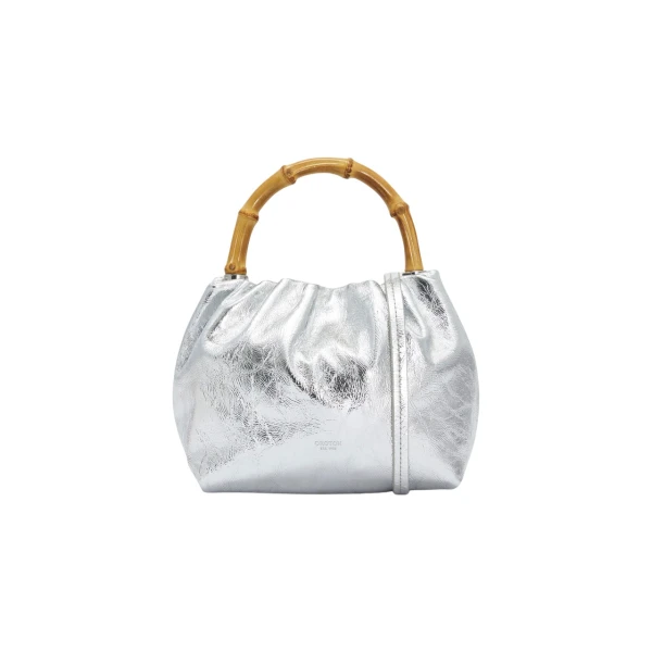 Gretel Metallic Mini Top Handle