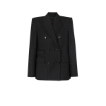 Ellan Black Pinstripe Jacket