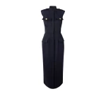 Lani Midnight Navy Midi Dress