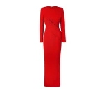 Louna Scarlet Red Long Dress