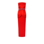 Marrie Scarlet Red Long Dress