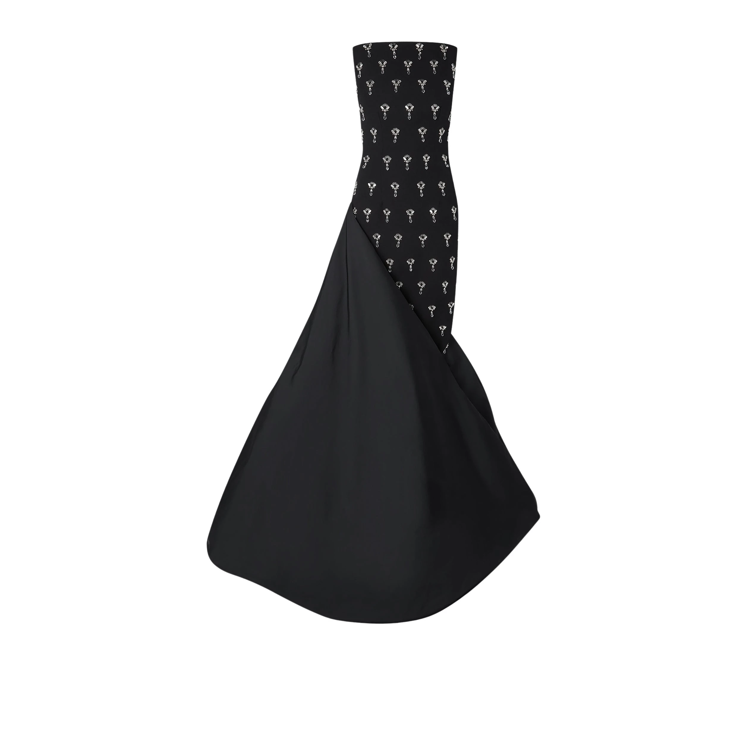 Safiyaa-Pia-Black-Long-Dress48363_nobg Pia Black Long Dress - Image 1