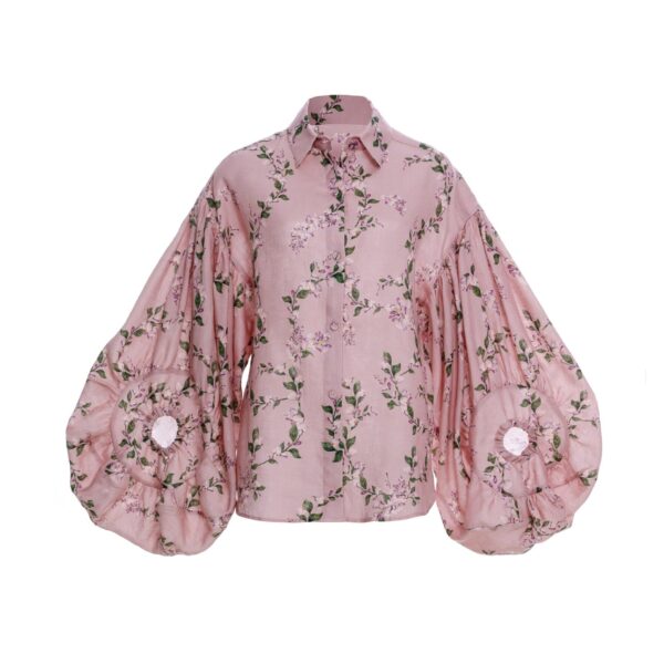 Agua By Agua Bendita Agar Wisteria Shirt