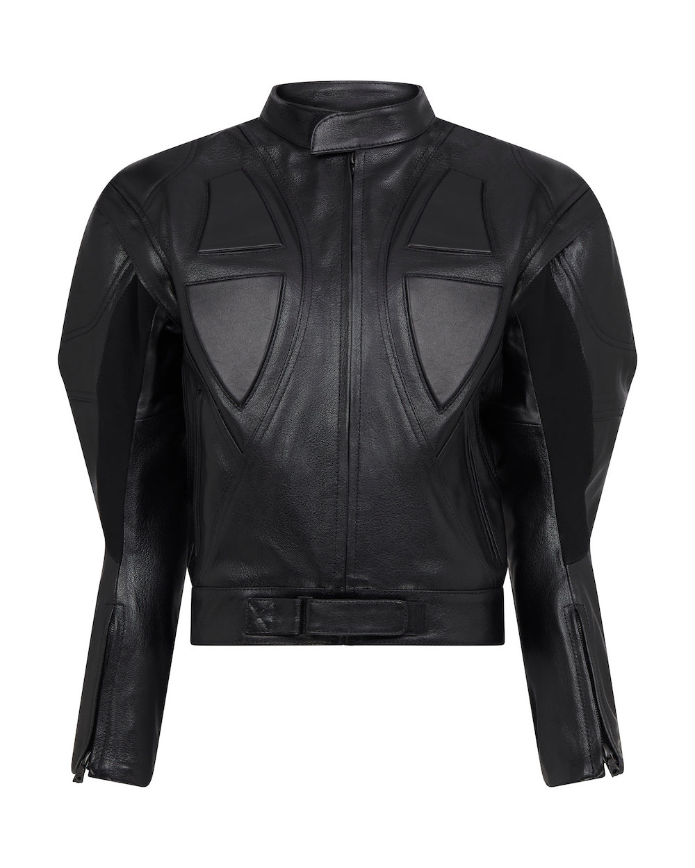 David Koma Leather Biker Jacket