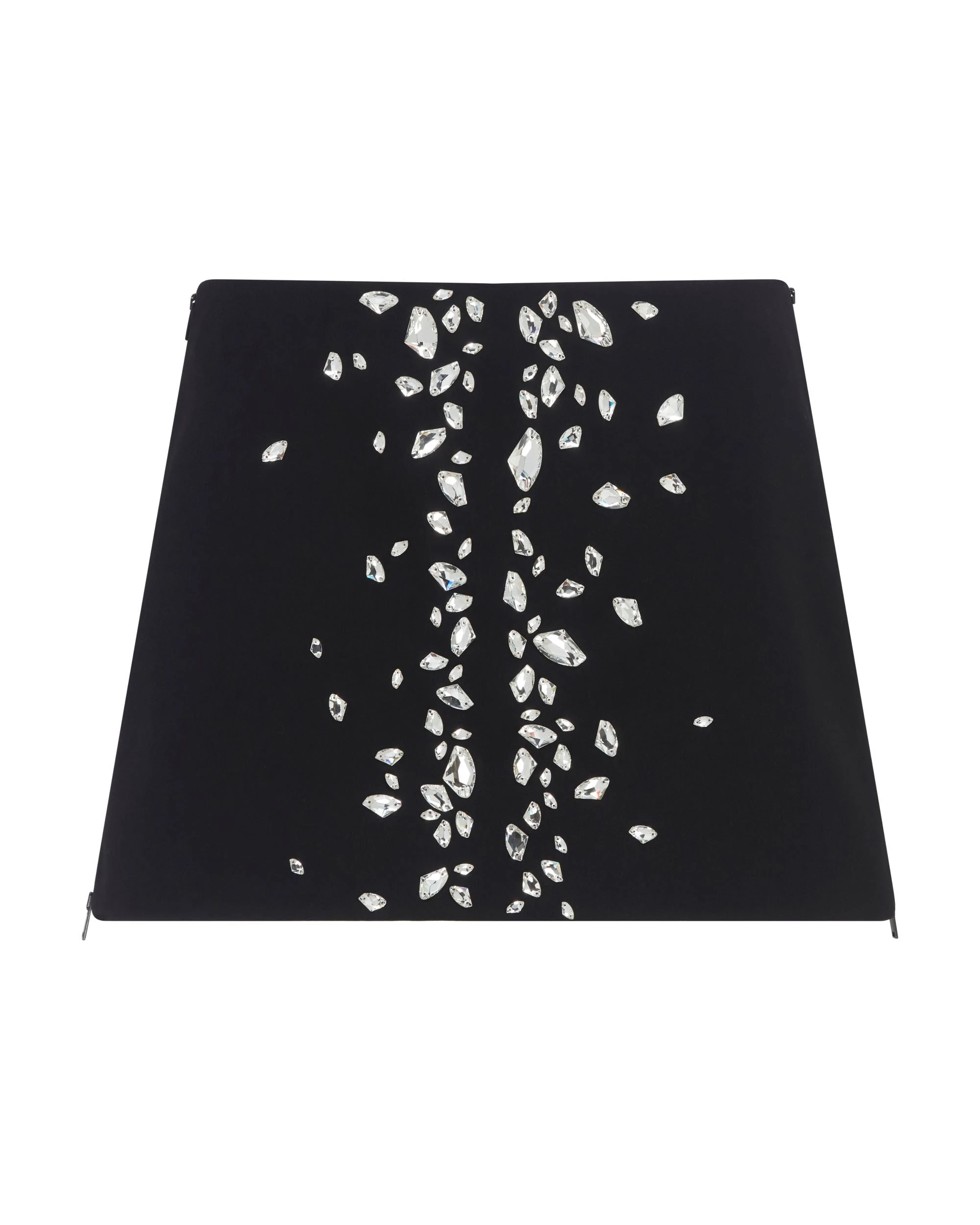 David Koma Speckled Crystal Embroidery Mini Skirt David Koma Speckled Crystal Embroidery Mini Skirt