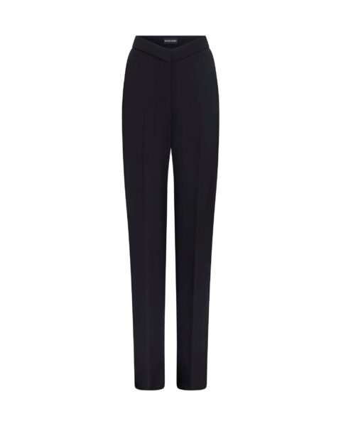 David Koma Straight Leg Tailored Trousers In Black