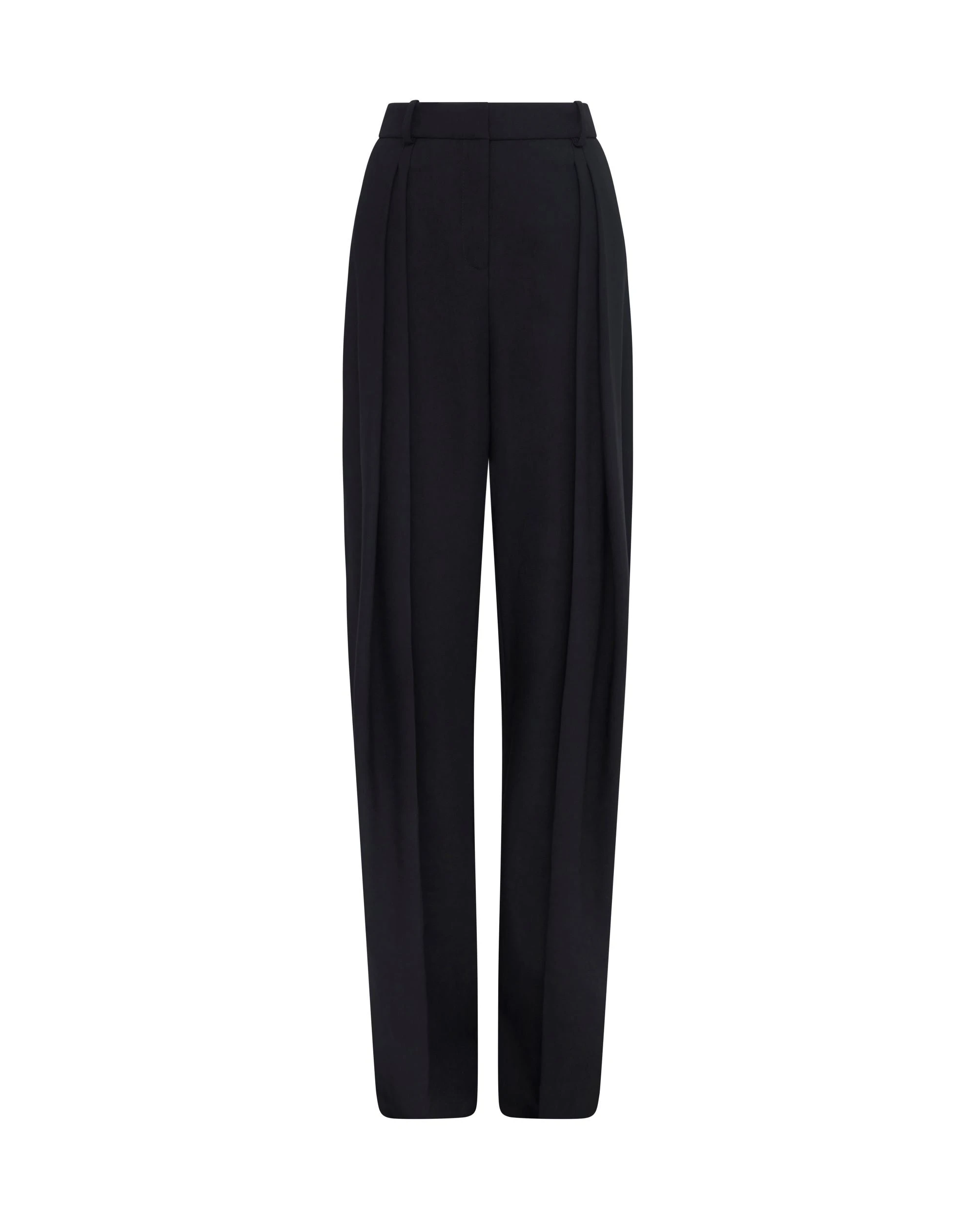 David Koma Tapered Tailored Trousers In Black David Koma Tapered Tailored Trousers In Black
