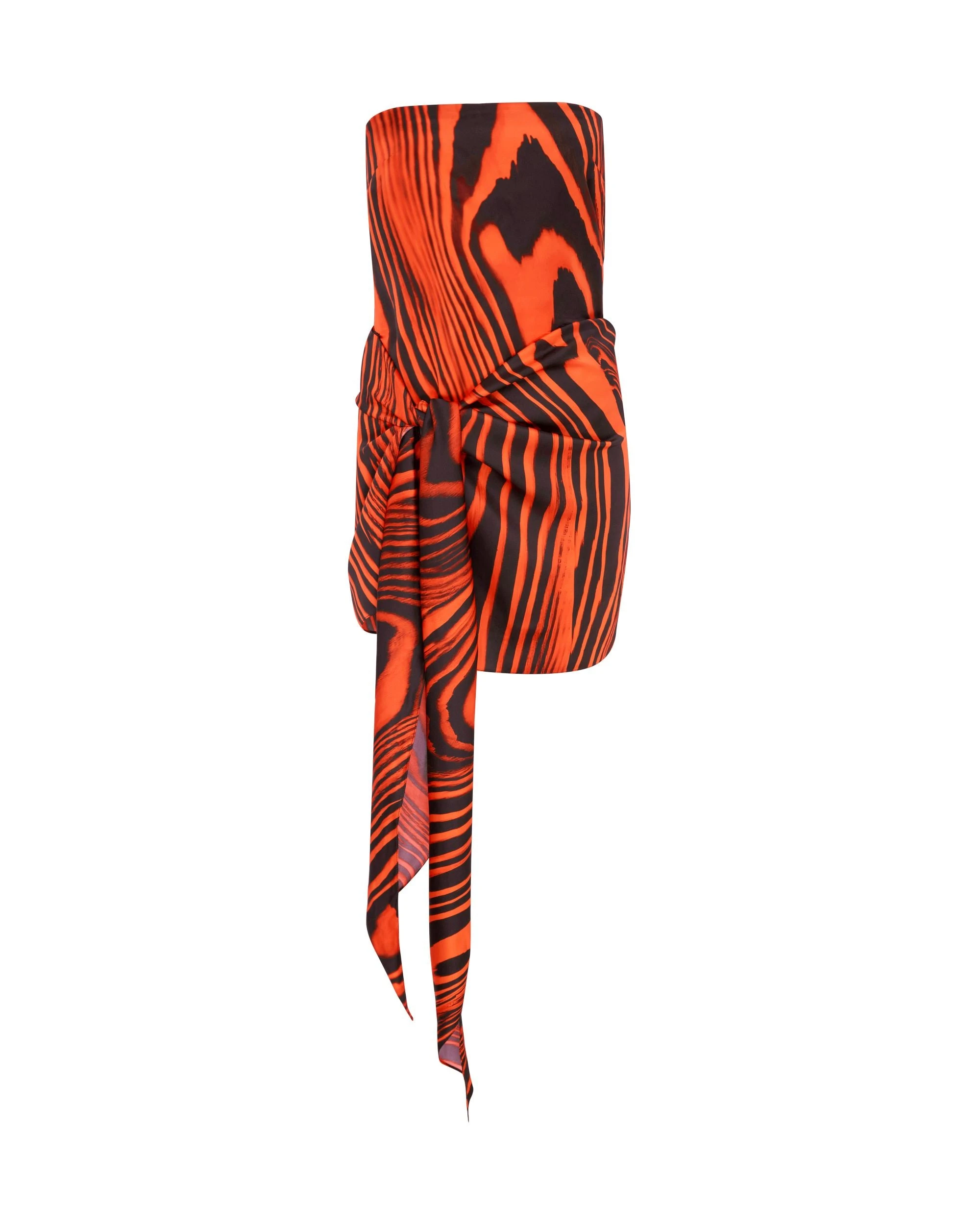 David Koma Zebra Print Bustier Mini Dress David Koma Zebra Print Bustier Mini Dress