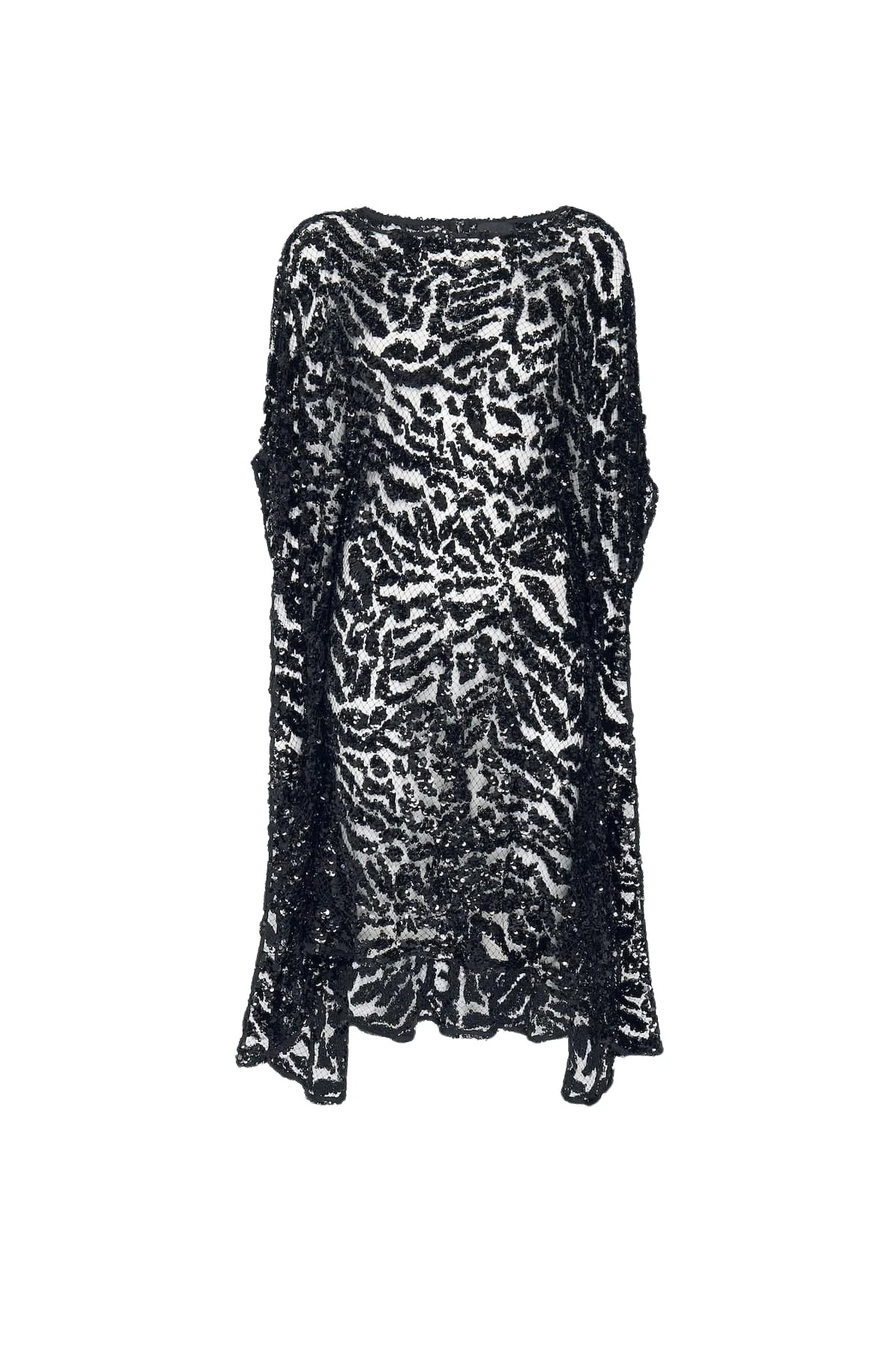 Lapointe-Abstract-Sequin-Cape-Dress-724718_nobg Lapointe Dresses luxury Clothing from Luxury Handbags Marketplace