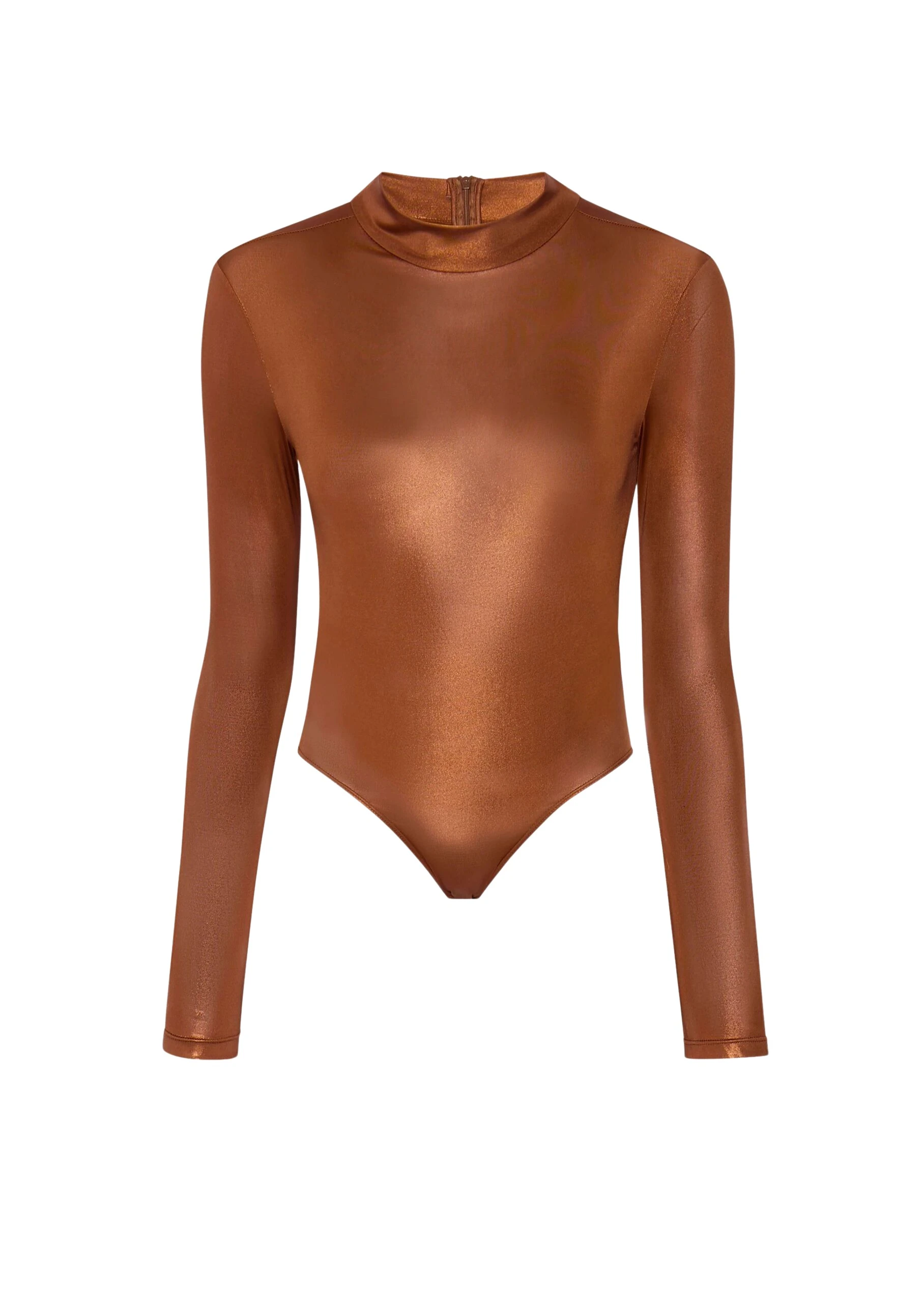 Lapointe-Coated-Jersey-Mock-Neck-Bodysuit-7-scaled98930_nobg Lapointe Bodysuit luxury Bodysuit from Luxury Handbags Marketplace