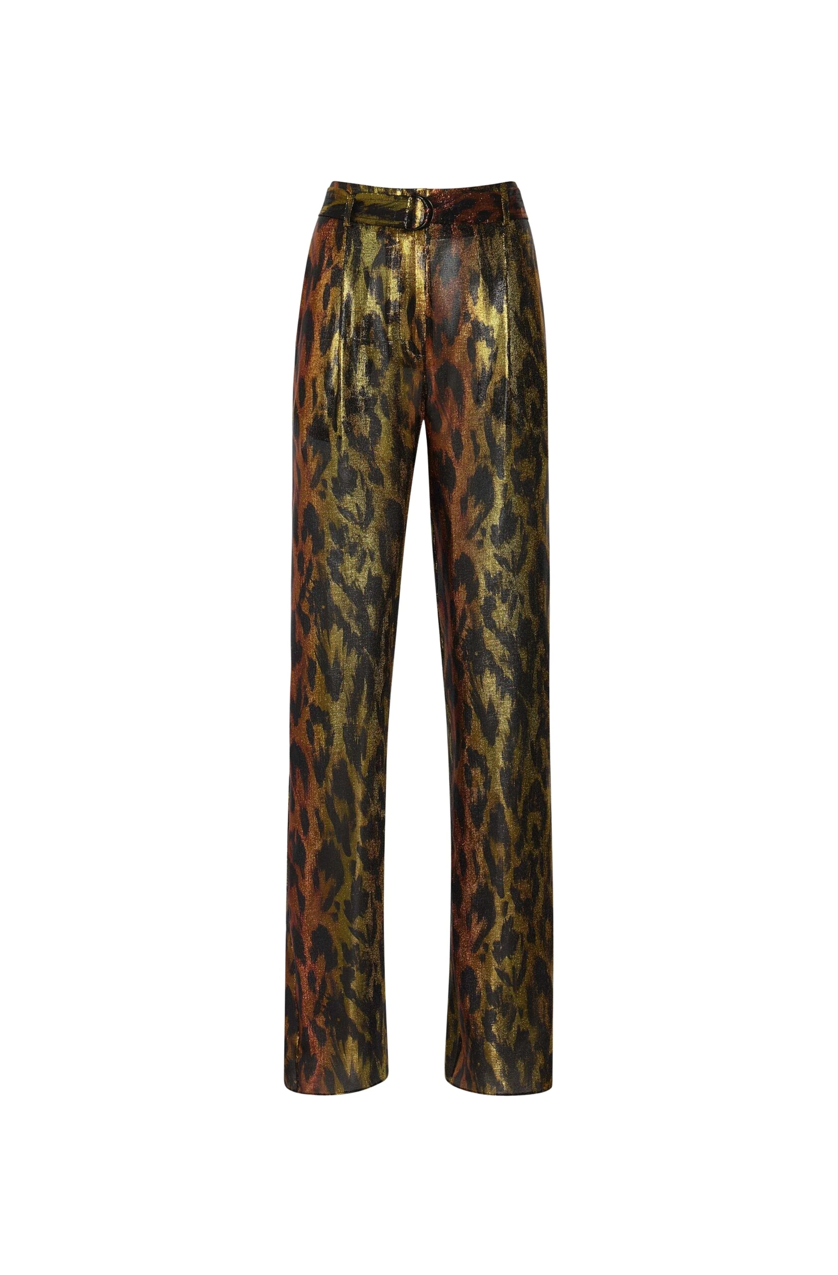 Lapointe-Lurex-Leopard-Belted-Pant-scaled77087_nobg Lapointe Pants luxury Clothing from Luxury Handbags Marketplace