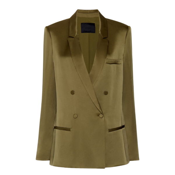 LaPointe Satin Blazer