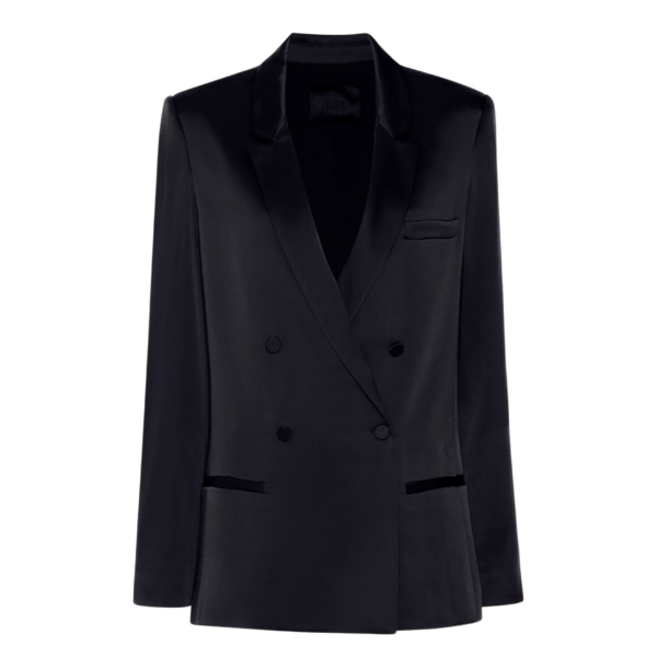 LaPointe Satin Blazer