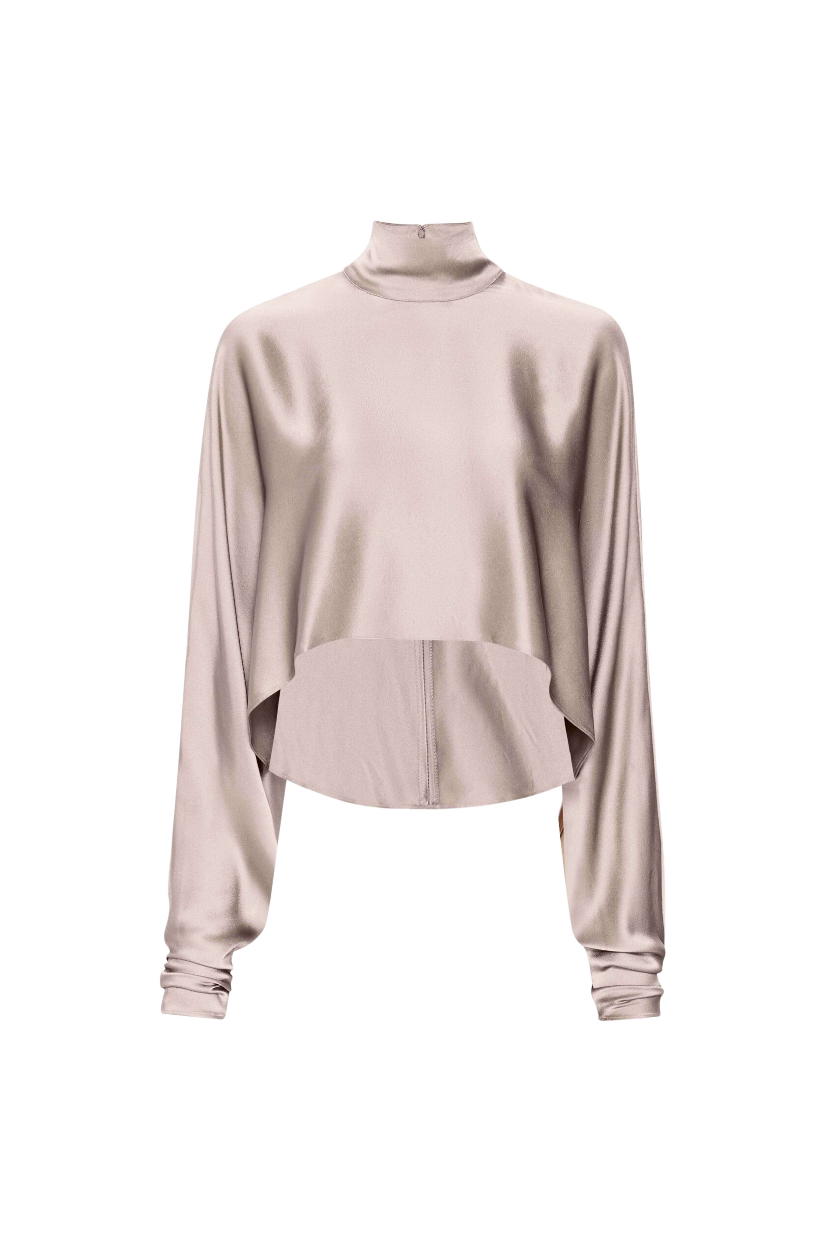 LaPointe Satin Caftan Top