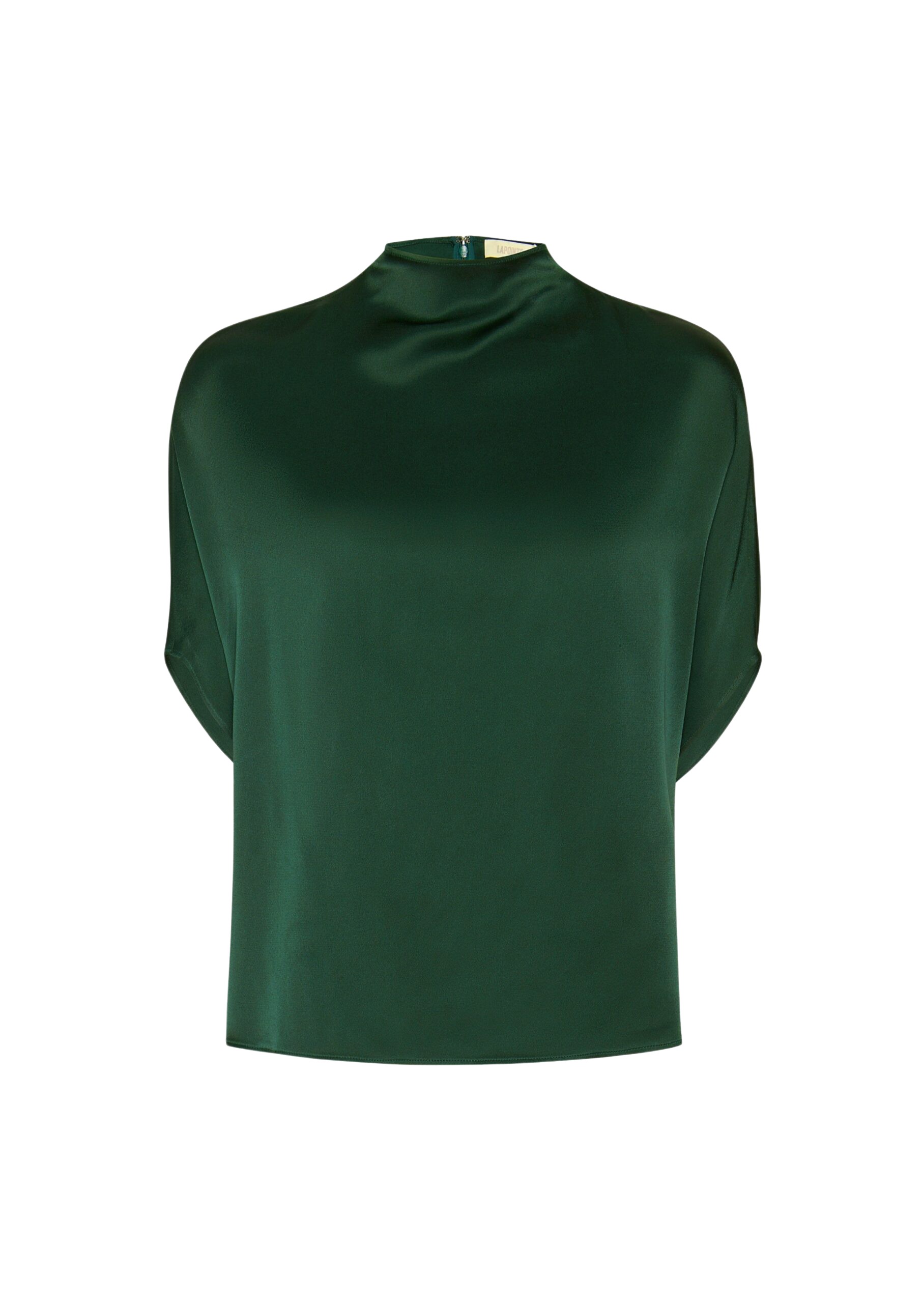 LaPointe Satin Cape Tee