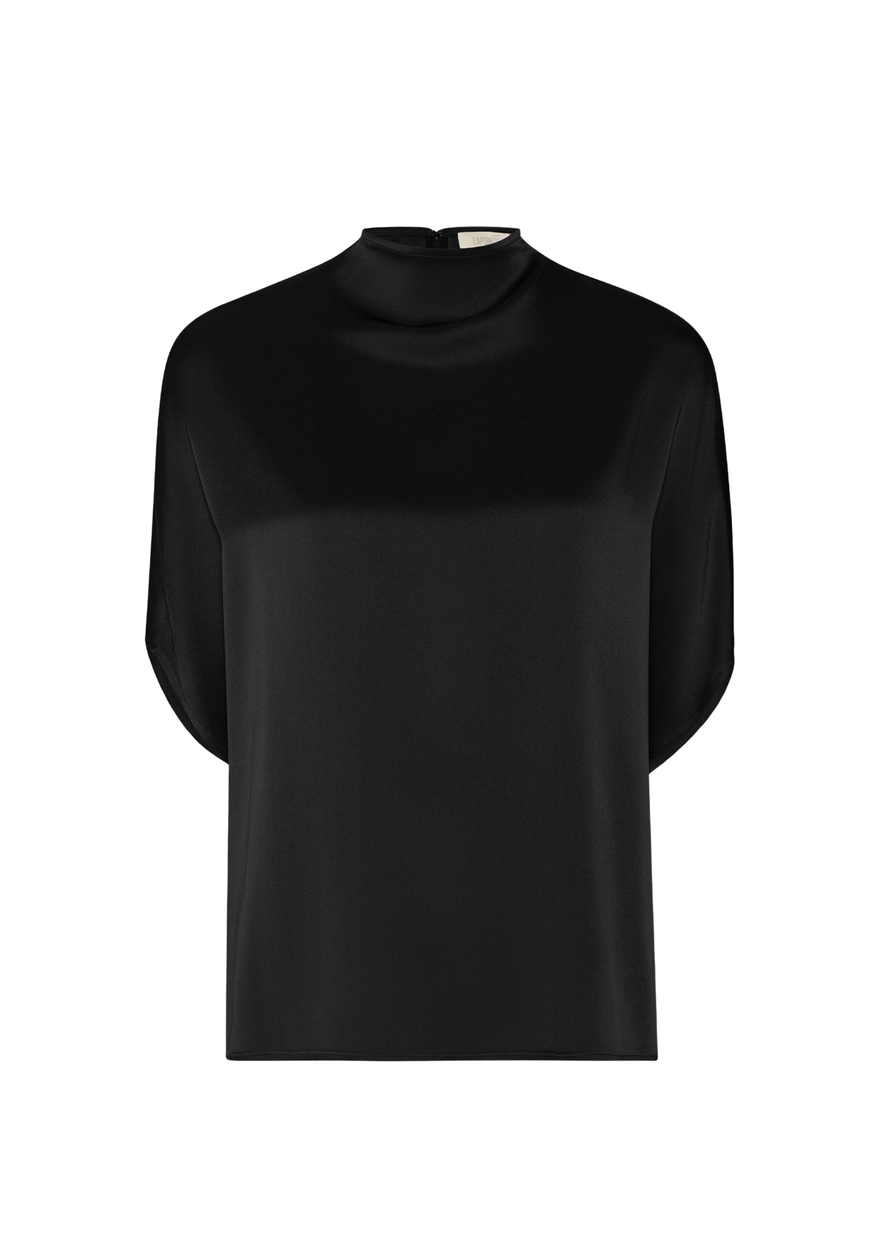 LaPointe Satin Cape Tee