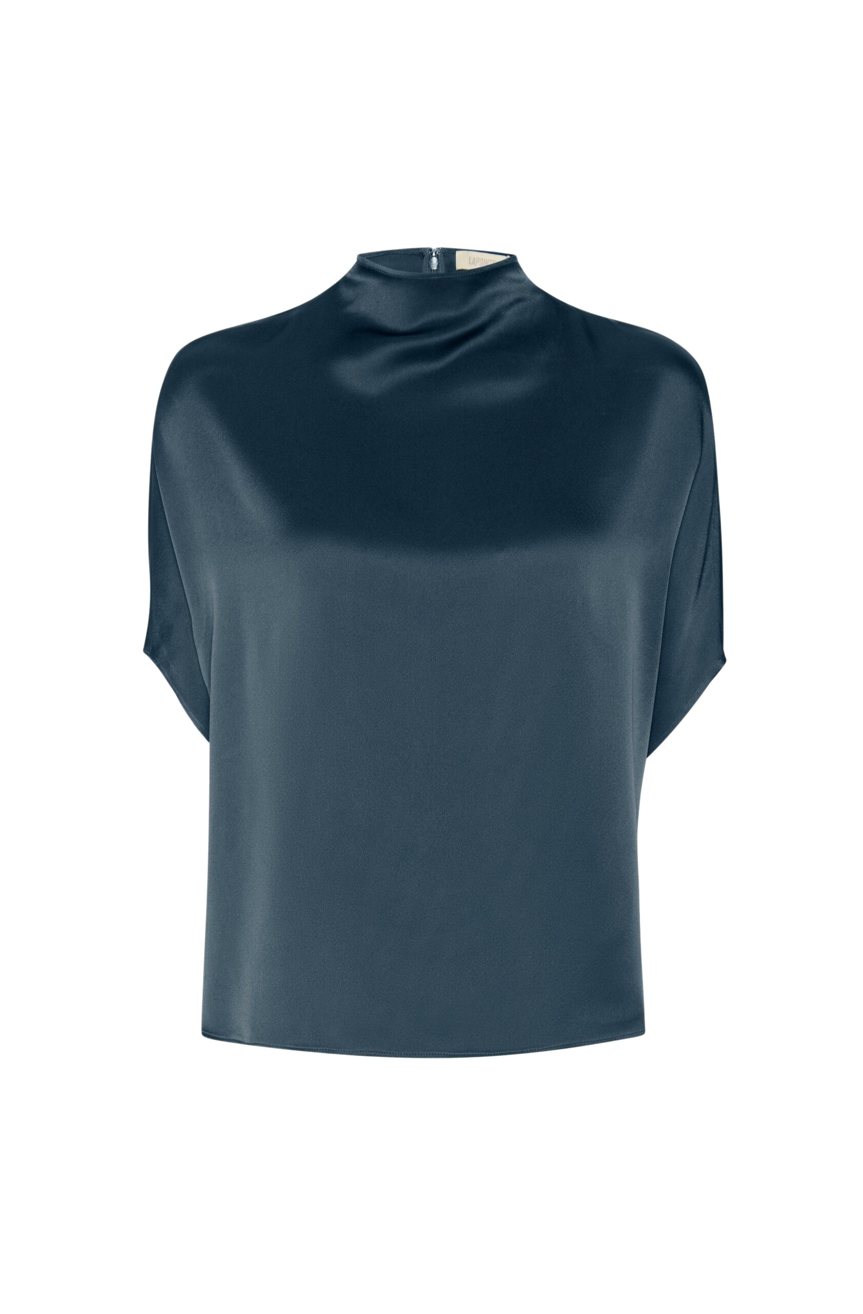 LaPointe Satin Cape Tee