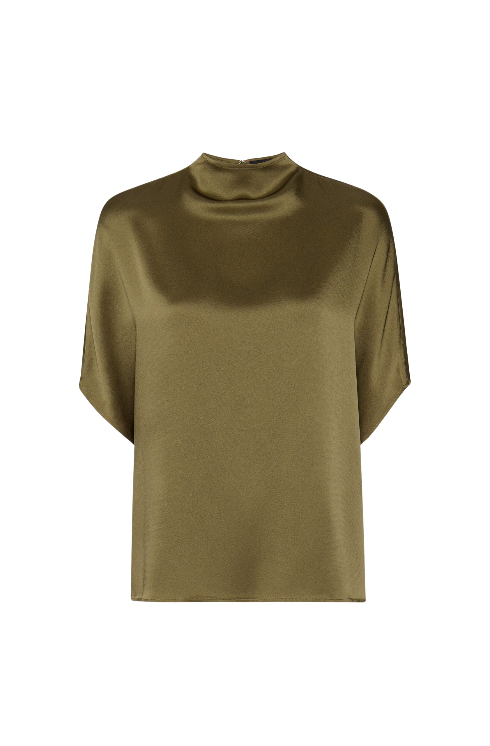LaPointe Satin Cape Tee