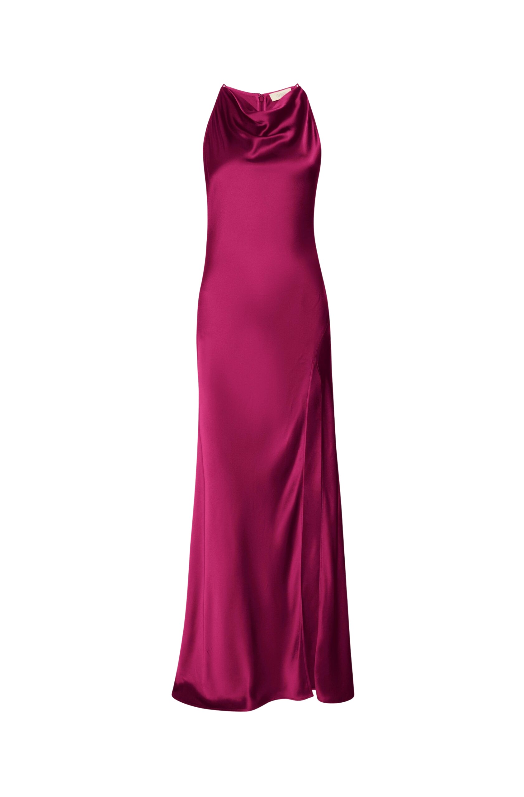 LaPointe Satin Halter Gown