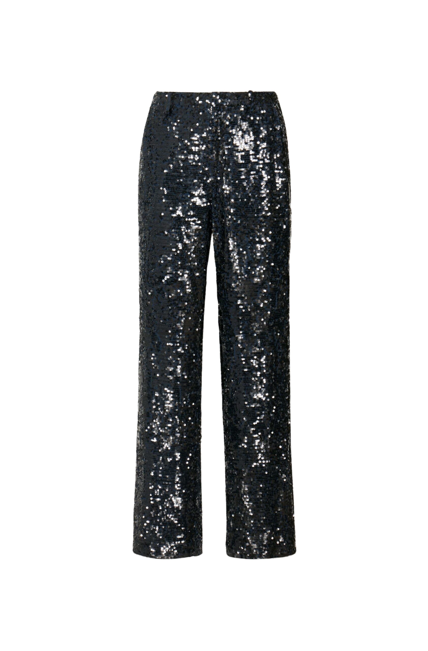 LaPointe Sequin Tapered Pleated Pant