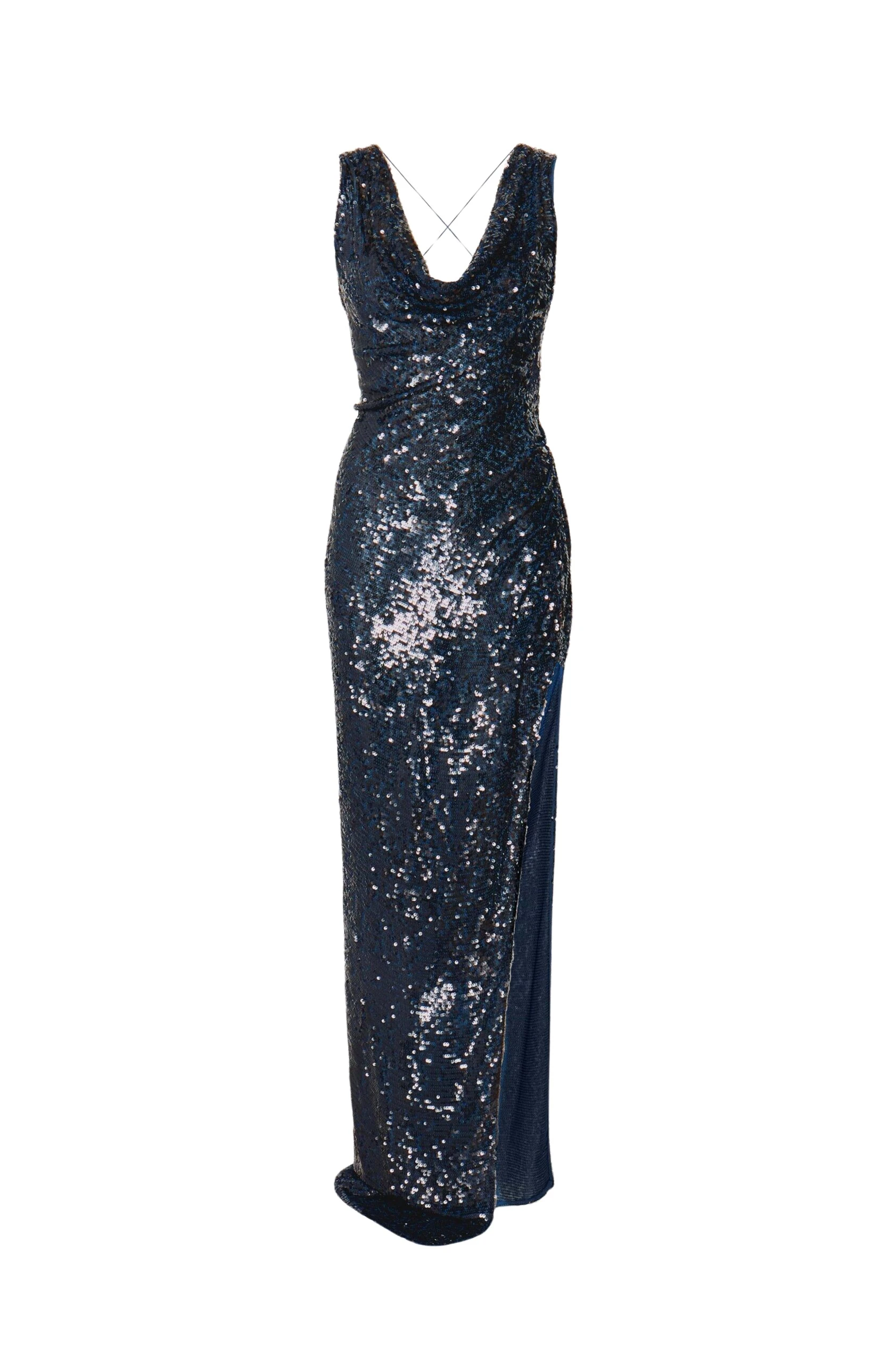 Lapointe-Sequin-Viscose-Backless-Cowl-Neck-Gown-6-scaled61906_nobg Lapointe Dresses luxury Clothing from Luxury Handbags Marketplace