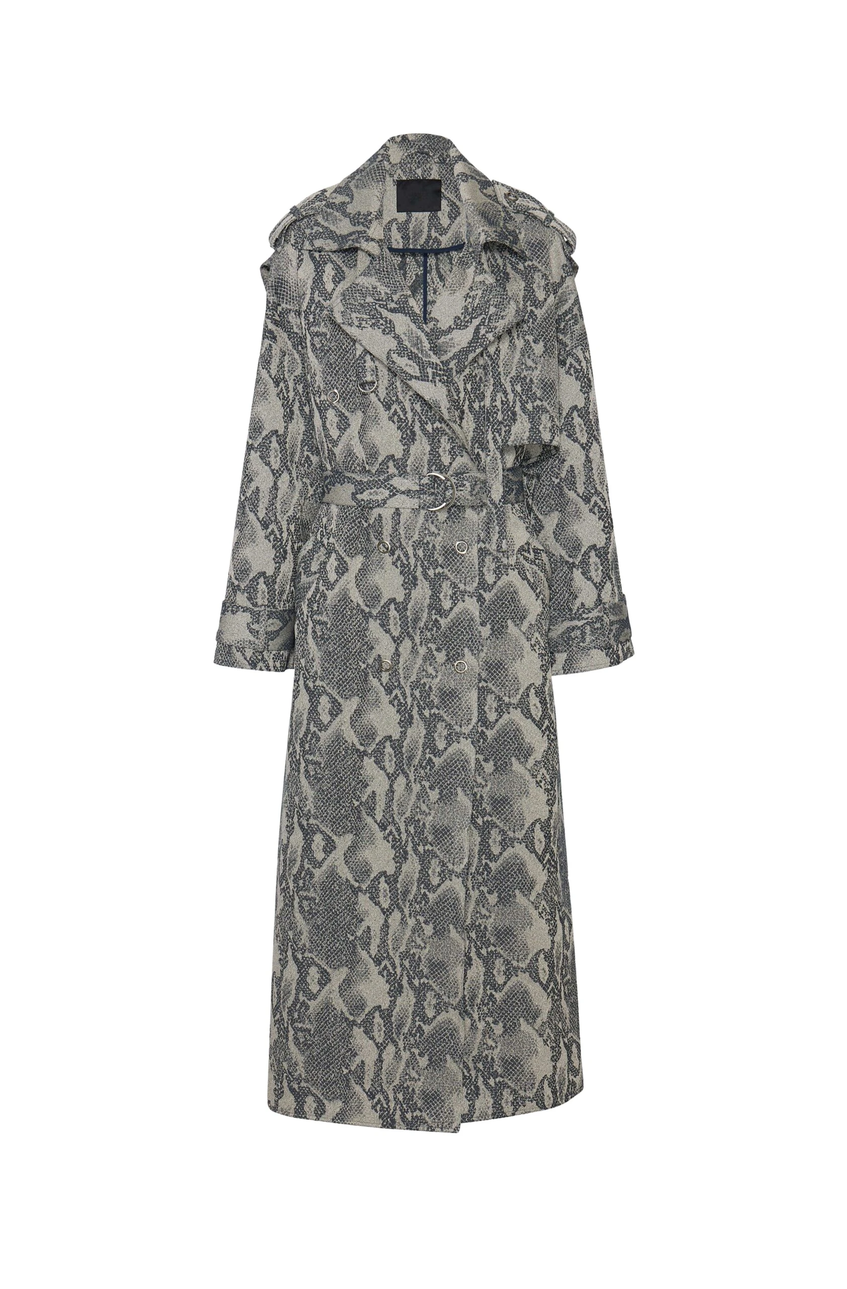 Lapointe-Snake-Denim-Double-Breasted-Trench-Coat-6-scaled25004_nobg Lapointe Coats luxury Clothing from Luxury Handbags Marketplace