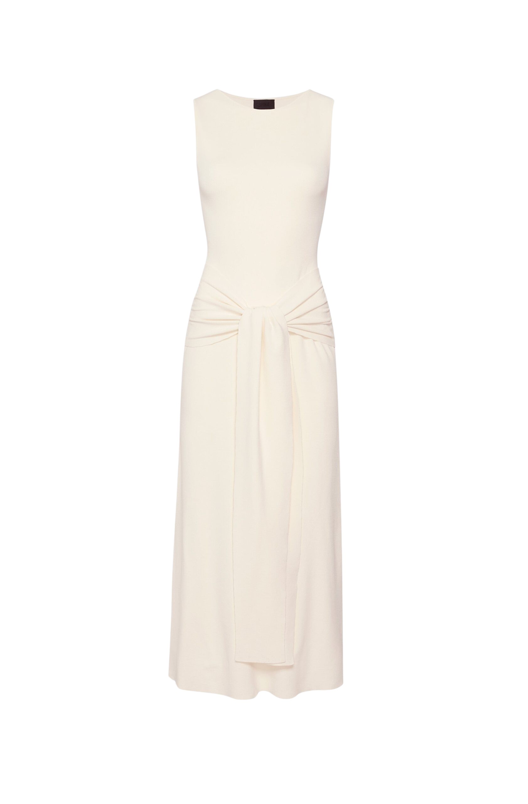 LaPointe Viscose Waist Tie Dress