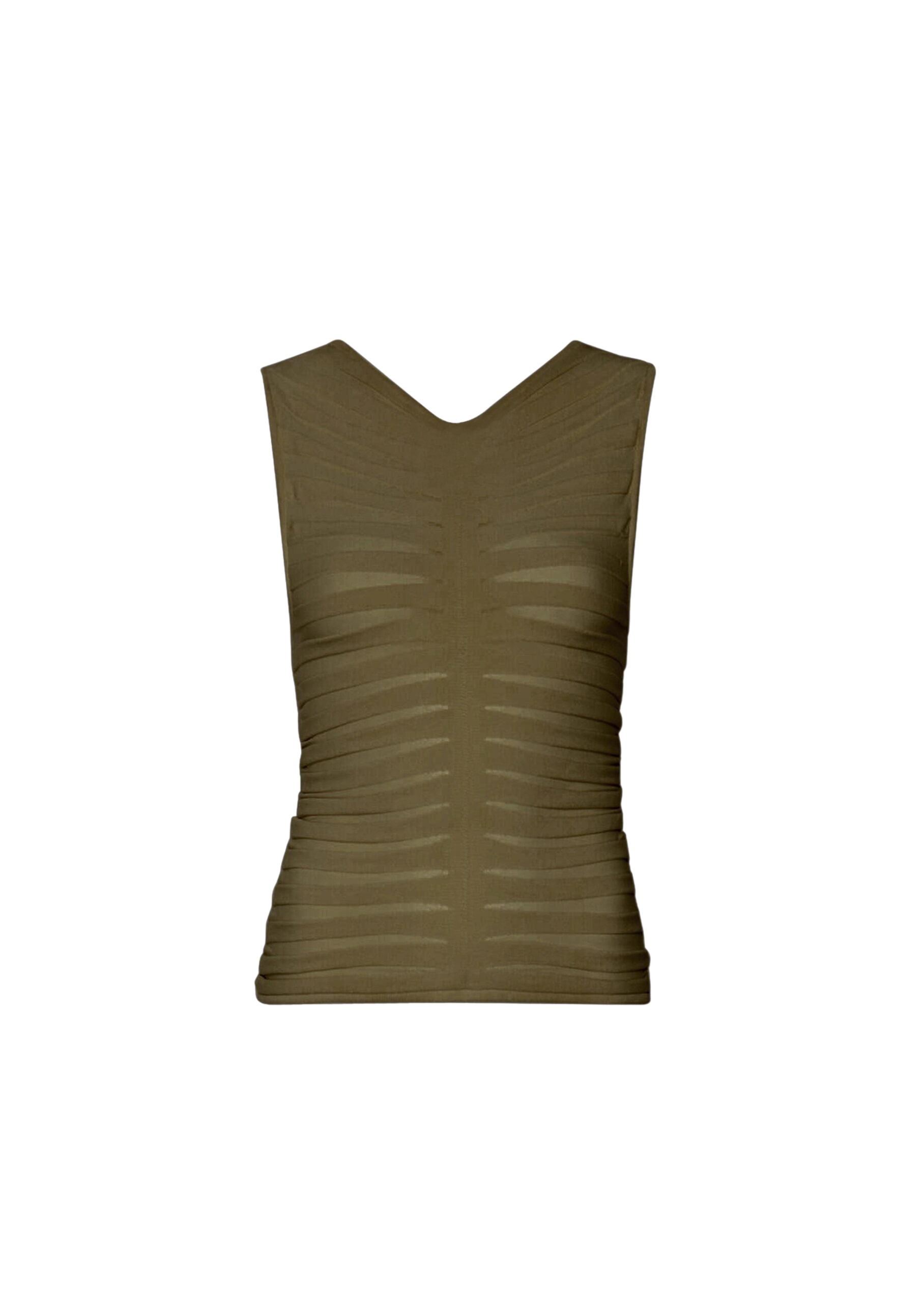 LaPointe Viscose Wide Ribbed Tank Top