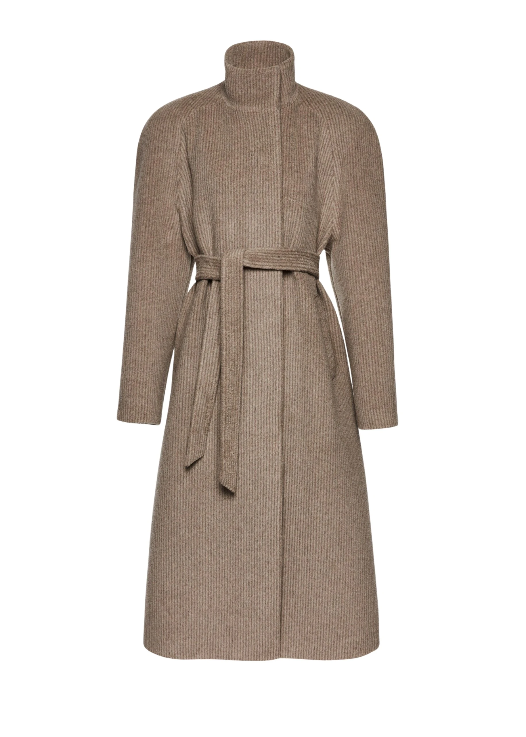 Magda-Butrym-Alpaca-high-neck-wrap-coat-in-beige-scaled62656_nobg Magda Butrym Beige Coats luxury Clothing from Luxury Handbags Marketplace