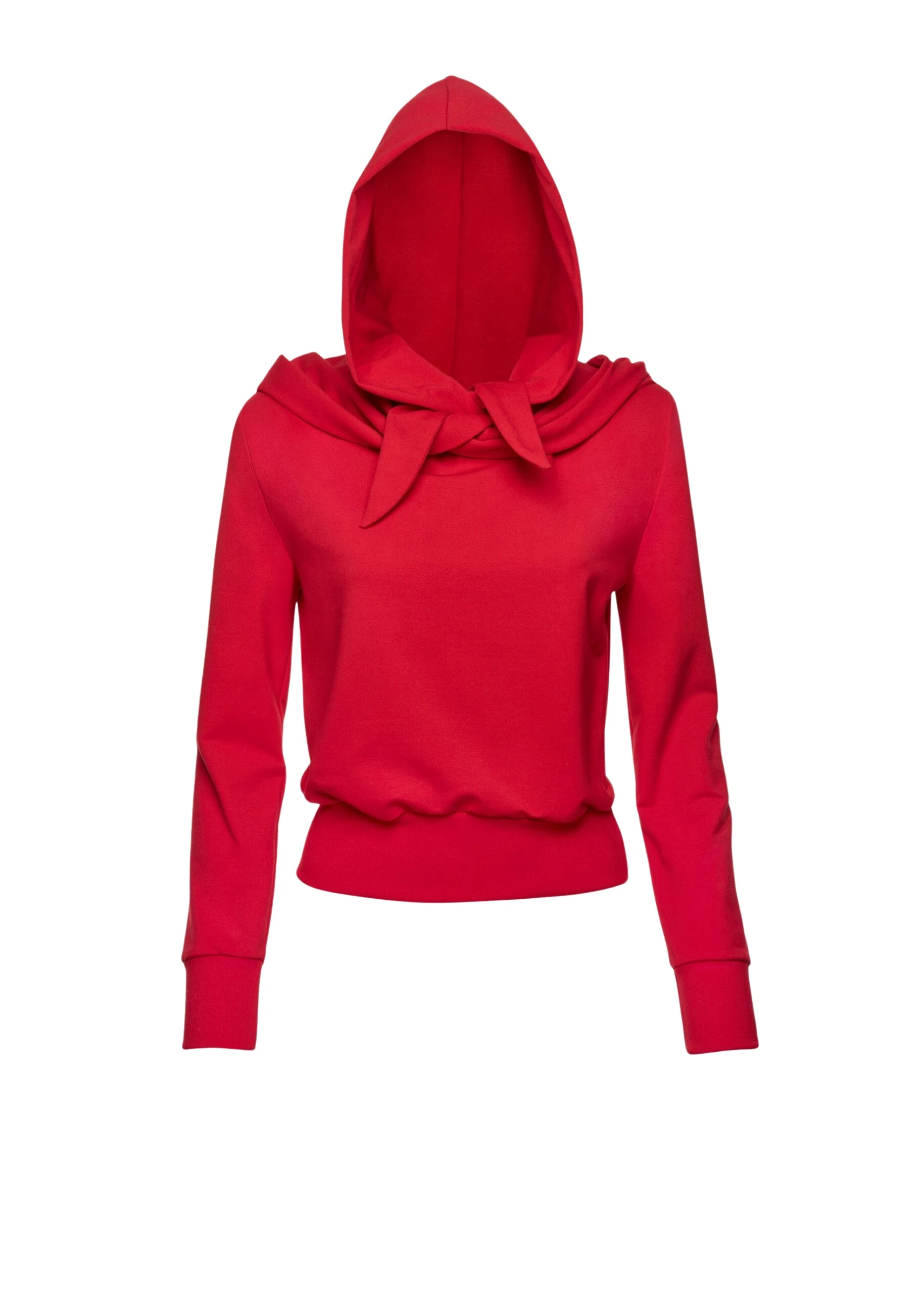 Magda-Butrym-Babouchka-style-hoodie-in-red-scaled84435_nobg Magda Butrym Red Tops luxury Clothing from Luxury Handbags Marketplace