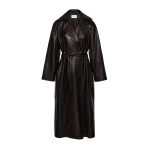 Magda-Butrym-Belted-leather-wrap-coat-in-black-scaled96129_nobg Magda Butrym Black Coats luxury Clothing from Luxury Handbags Marketplace