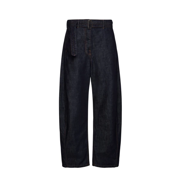 Magda Butrym Blue Pants luxury Clothing from  Luxury Handbags Marketplace
