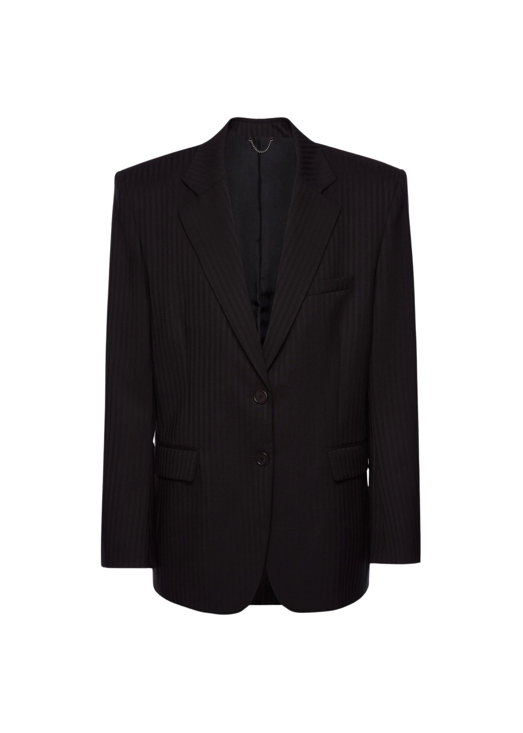 Magda-Butrym-Classic-oversized-blazer-in-violet-stripes-scaled29895_nobg Magda Butrym Black Jackets luxury Clothing from Luxury Handbags Marketplace