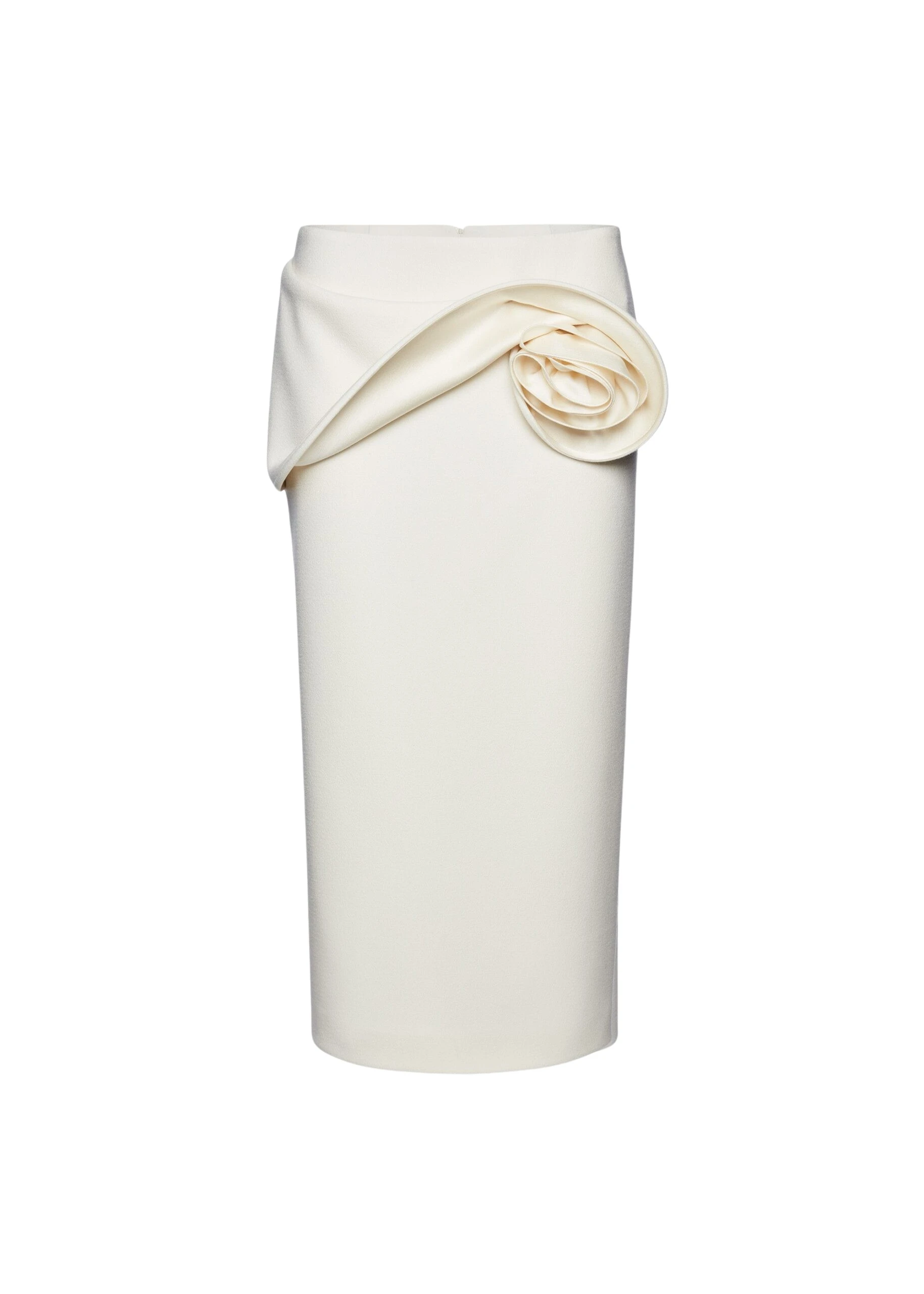 Magda-Butrym-Floral-applique-midi-skirt-in-cream-scaled61212_nobg Magda Butrym Ivory Skirts luxury Clothing from Luxury Handbags Marketplace