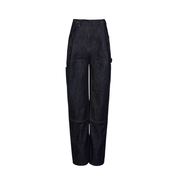 Magda Butrym Blue Pants luxury Clothing from  Luxury Handbags Marketplace