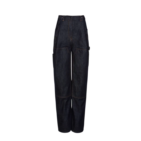 Magda Butrym Blue Pants luxury Clothing from  Luxury Handbags Marketplace