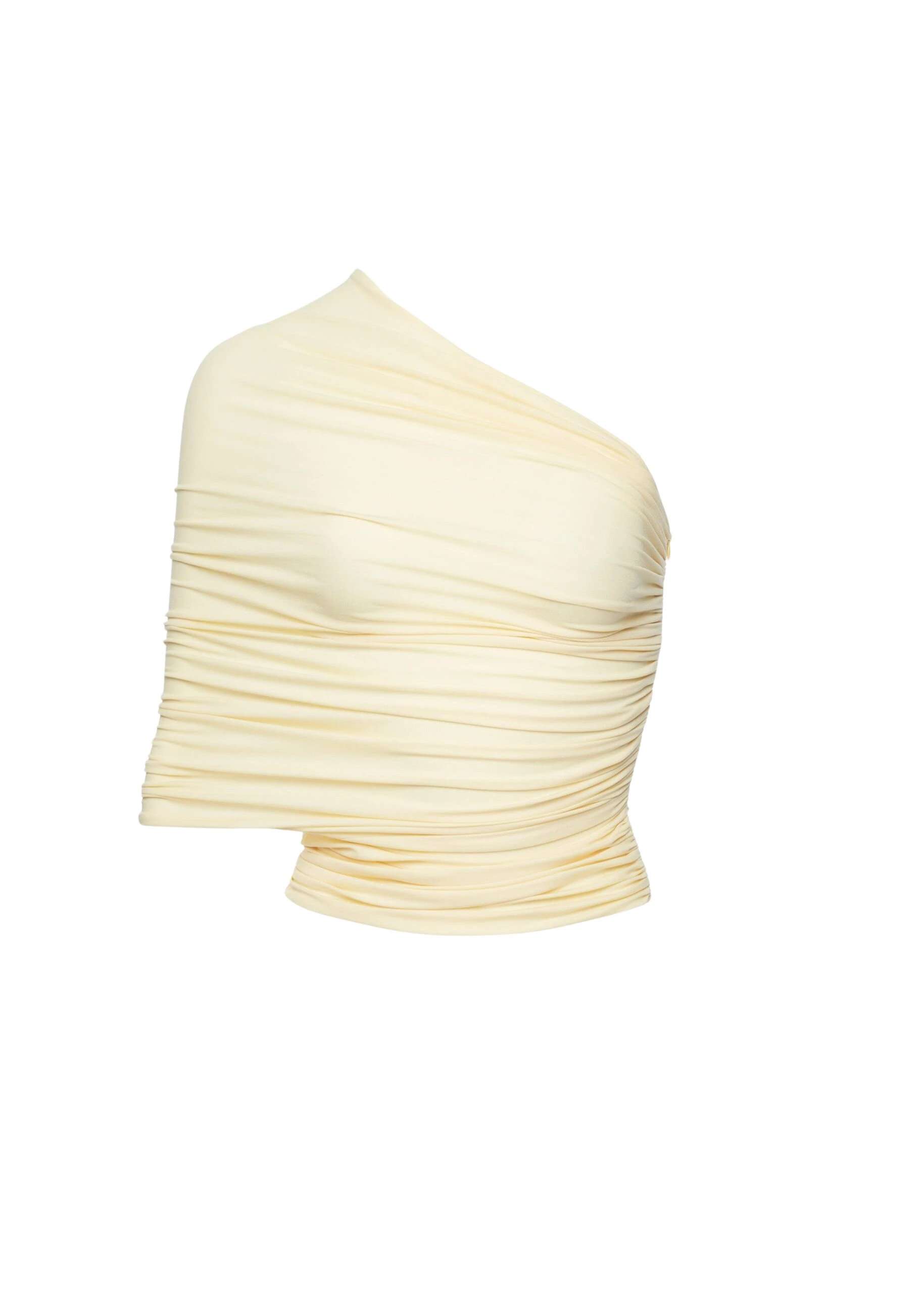 Magda-Butrym-One-shoulder-wrap-top-in-yellow-scaled94274_nobg Magda Butrym Yellow Tops luxury Clothing from Luxury Handbags Marketplace