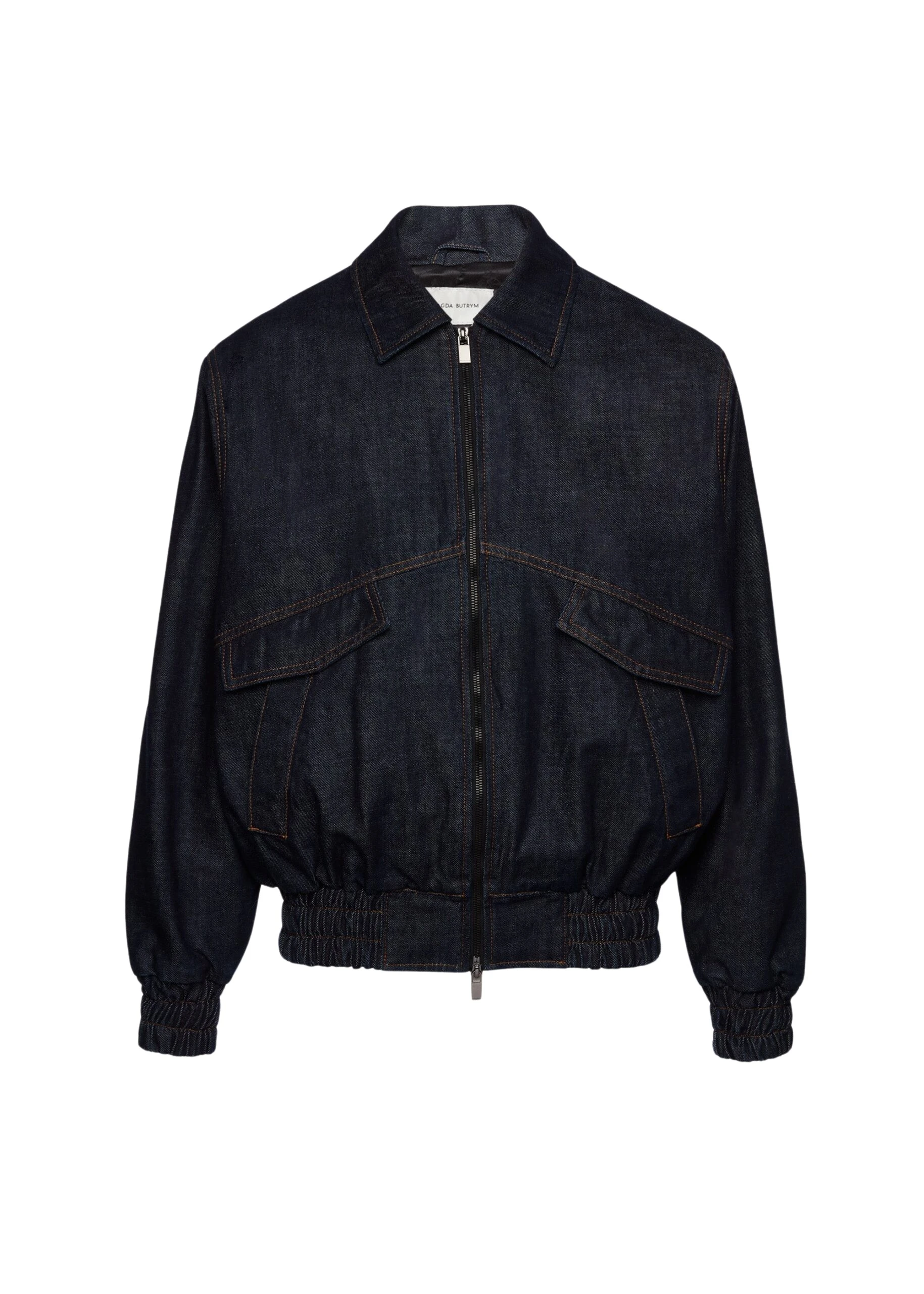 Magda-Butrym-Oversized-denim-bomber-in-navy-scaled91623_nobg Magda Butrym Blue Jackets luxury Clothing from Luxury Handbags Marketplace