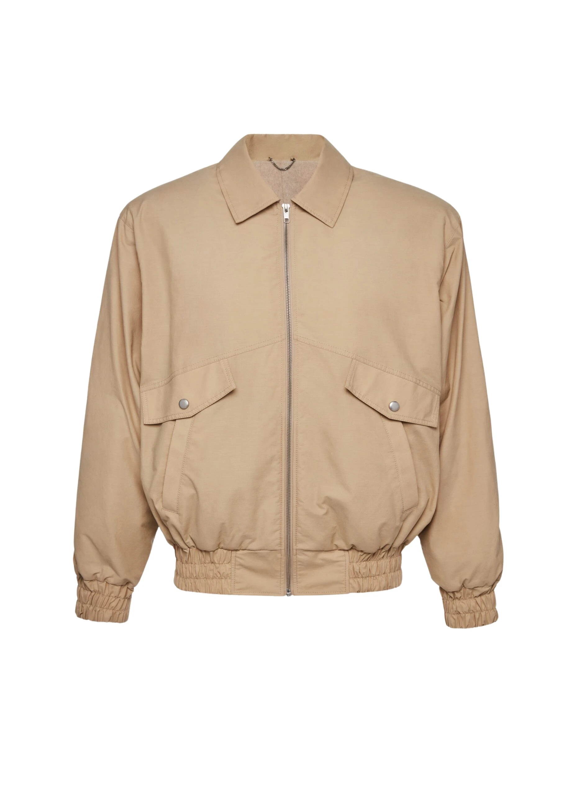 Magda-Butrym-Oversized-technical-cotton-bomber-in-beige-scaled40533_nobg Magda Butrym Beige Jackets luxury Clothing from Luxury Handbags Marketplace