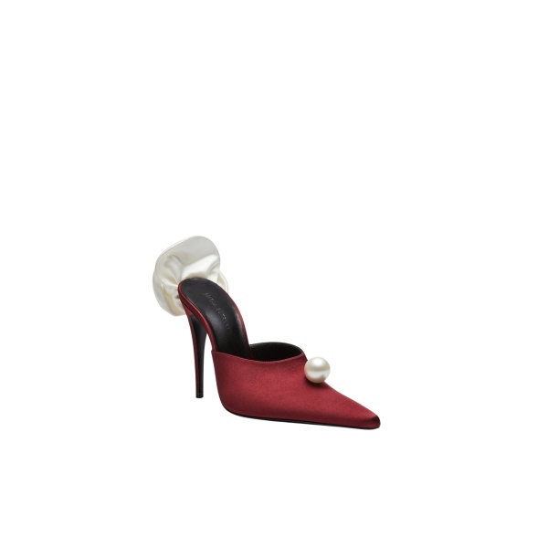 Magda Butrym Red Mules luxury Mules from  Luxury Handbags Marketplace