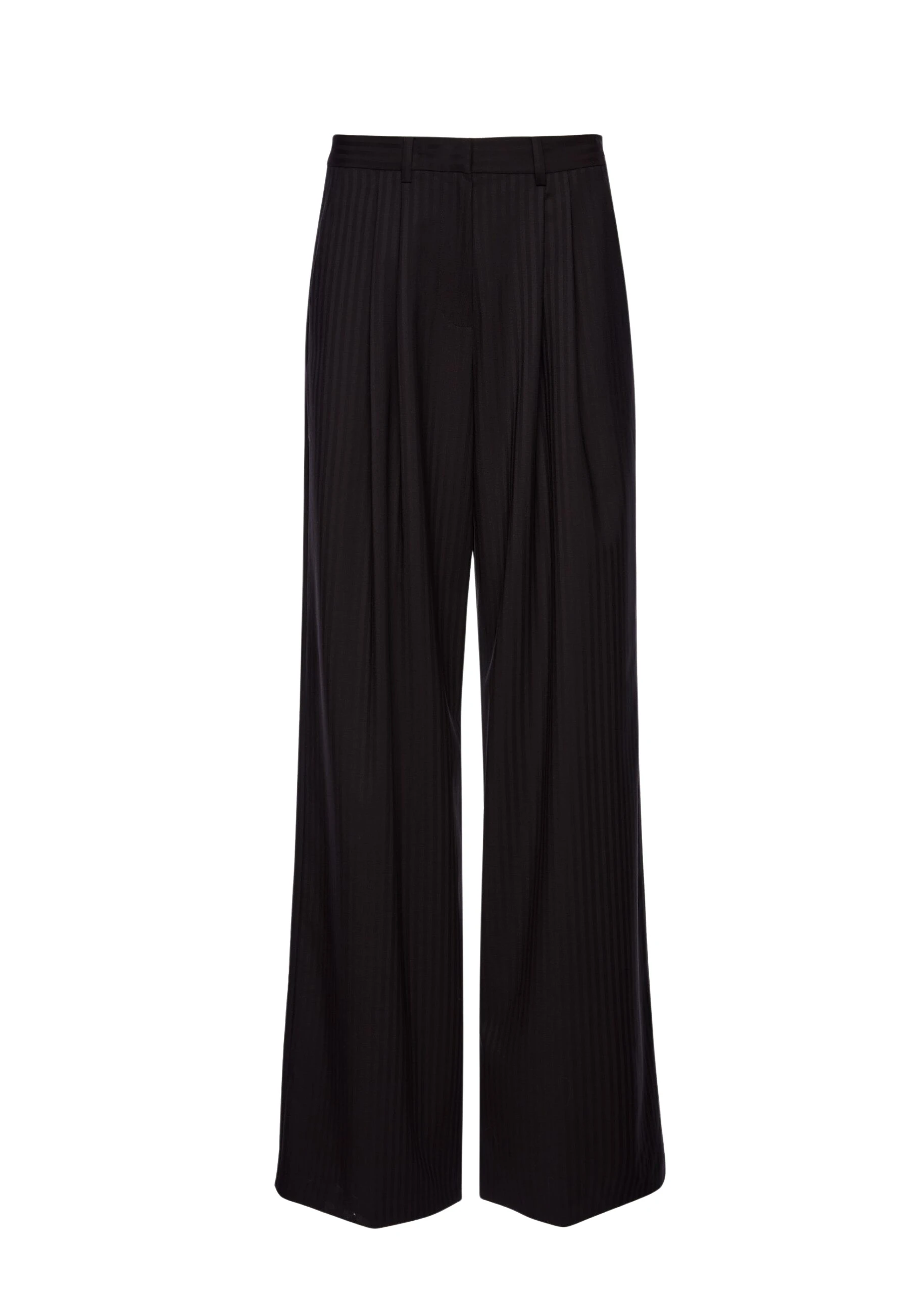 Magda-Butrym-Relaxed-wool-trousers-in-violet-stripes-scaled65661_nobg Magda Butrym Black Pants luxury Clothing from Luxury Handbags Marketplace