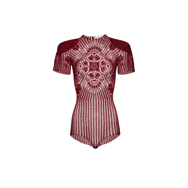 Magda Butrym Red Bodysuit luxury Bodysuit from  Luxury Handbags Marketplace