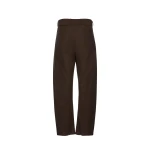 Magda-Butrym-Wide-leg-belted-cotton-trousers-in-brown-scaled32982_nobg Magda Butrym Brown Pants luxury Clothing from Luxury Handbags Marketplace