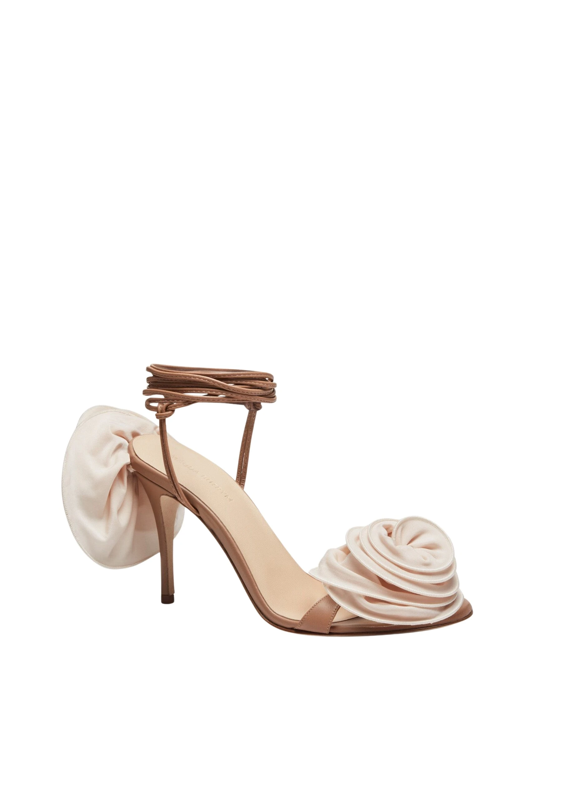 Magda-Butrym-Wrap-around-double-flower-sandals-in-nude-scaled39377_nobg Magda Butrym Beige Sandals luxury Sandals from Luxury Handbags Marketplace