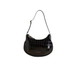 Manu Atelier Ilda Black Croc luxury Bags from  Luxury Handbags Marketplace
