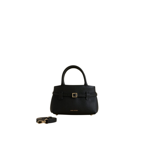 Manu Atelier Le Cambon 20 Black luxury Bags from  Luxury Handbags Marketplace