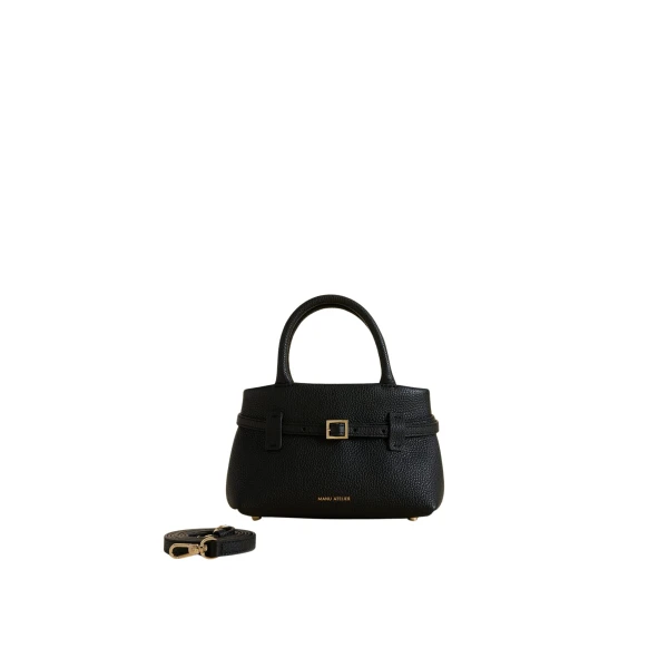 Manu Atelier Le Cambon 20 Black luxury Bags from  Luxury Handbags Marketplace
